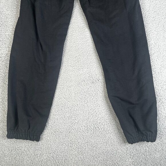 Chinatown Market Jogger Sweatpants Mens Large Black Heavyweight Spellout Roses - Picture 8 of 12